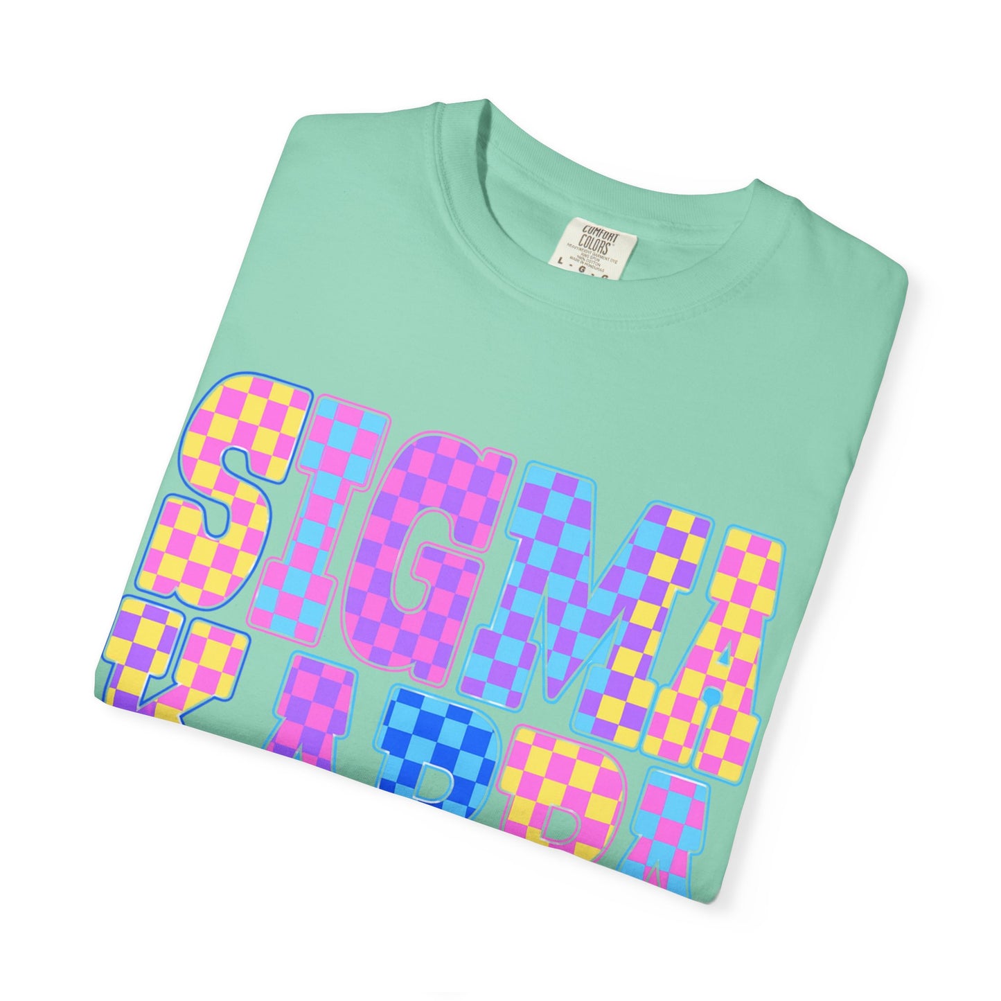 Colorful SigmaKappa T-Shirt - Unisex Garment-Dyed