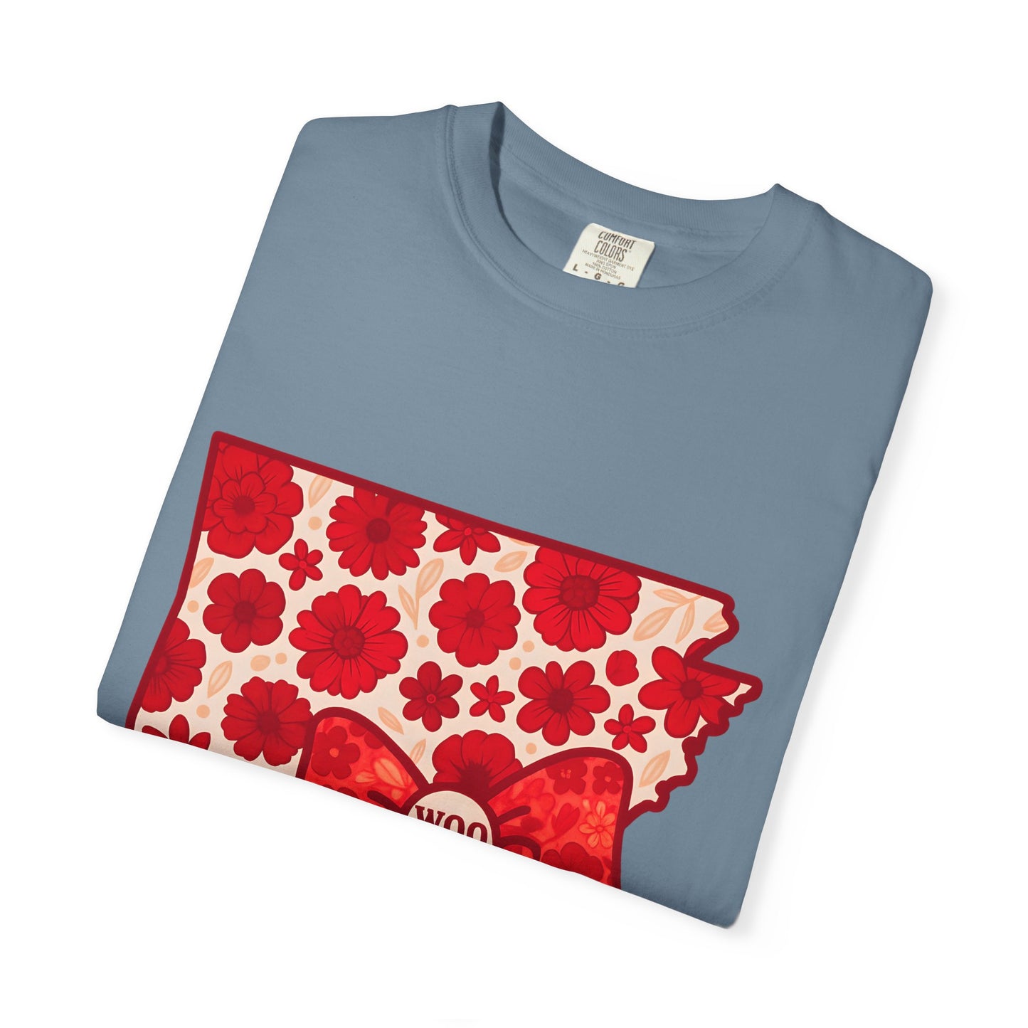 Arkansas Floral T-shirt - Women's & Men's Gift, Summer Tee, State Pride Shirt, Comfort Colors