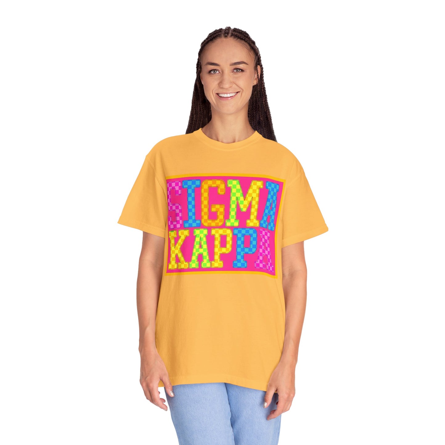 Colorful Sigma Kappa T-Shirt | Sorority Apparel