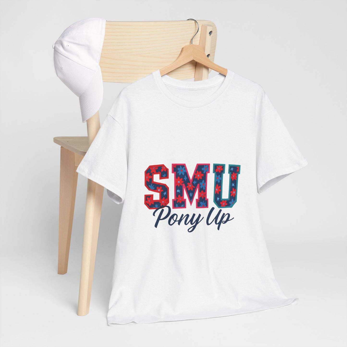 SMU Pony Up Unisex Heavy Cotton Tee, Casual Tees, College Apparel, Perfect Gift for Students, School Spirit Shirt, Comfortable Cotton [...]