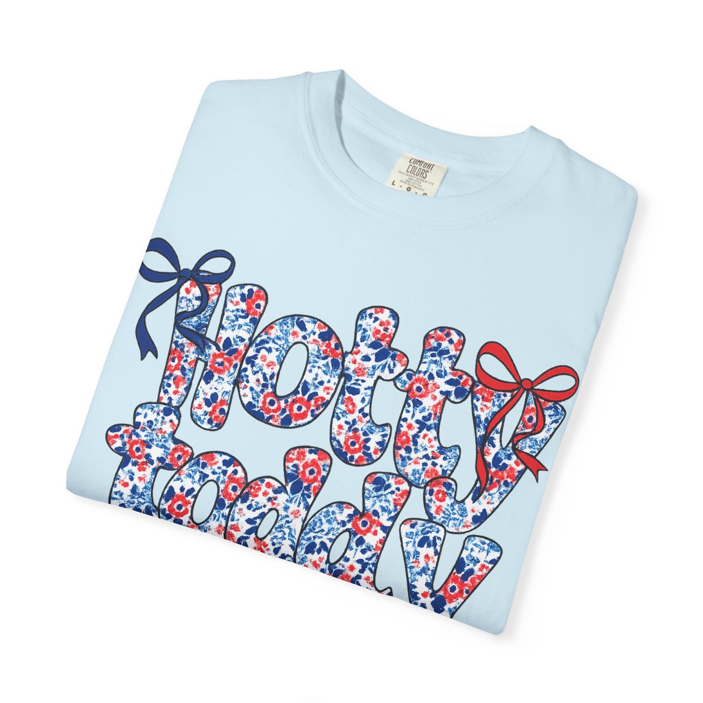 Floral Hotty Toddy Coquette Bow T-Shirt