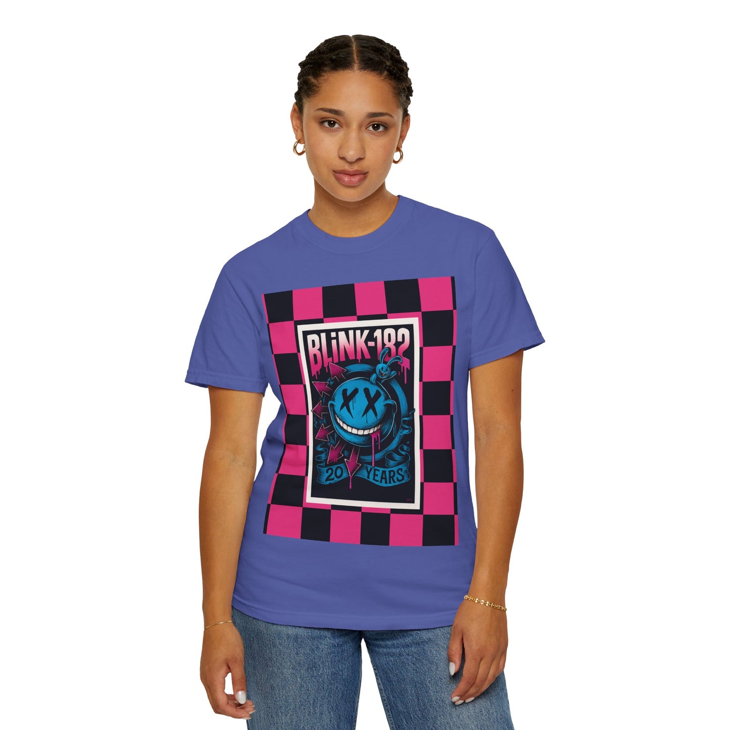 Blink-182 20 Years Unisex T-shirt, Music Tee, Vintage Graphic Shirt, Band Merch, Festival Wear, Concert Outfit