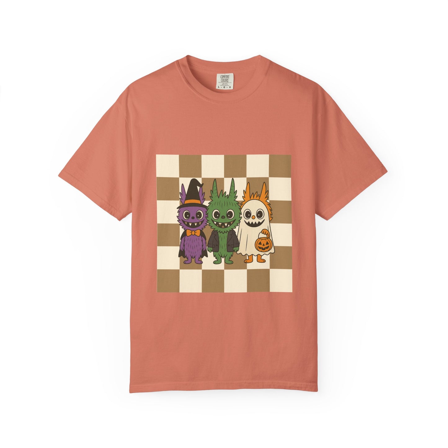 Cute Halloween Monster T-Shirt, Spooky Graphic Tee, Fall Apparel, Unisex Shirt, Trick or Treat, Halloween Party Outfit