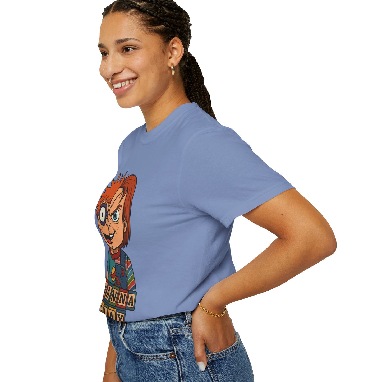 Two Faced Halloween Chucky-Inspired Unisex T-Shirt