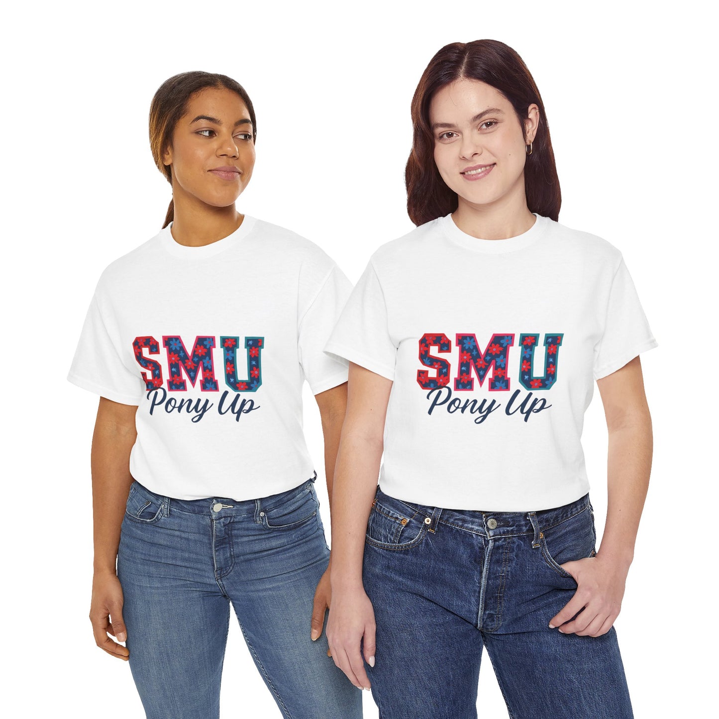 SMU Pony Up Unisex Heavy Cotton Tee, Casual Tees, College Apparel, Perfect Gift for Students, School Spirit Shirt, Comfortable Cotton [...]