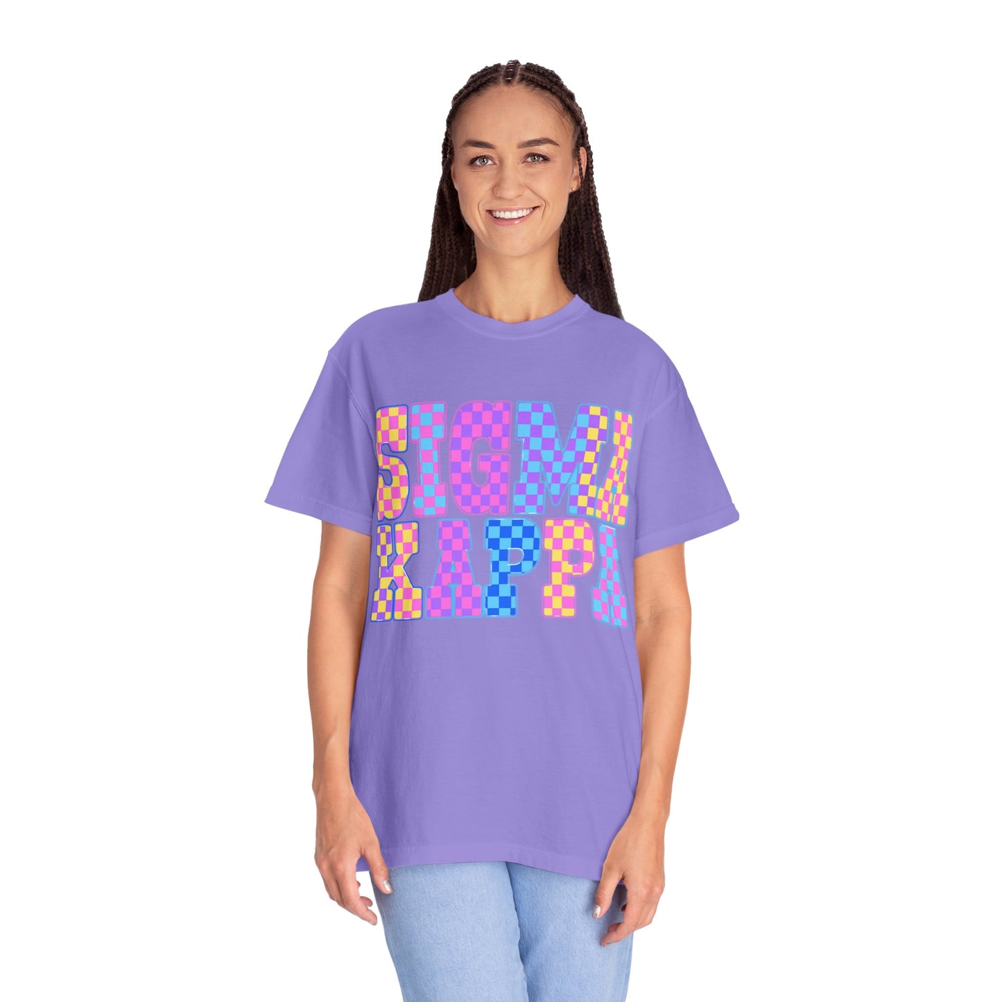 Colorful SigmaKappa T-Shirt - Unisex Garment-Dyed