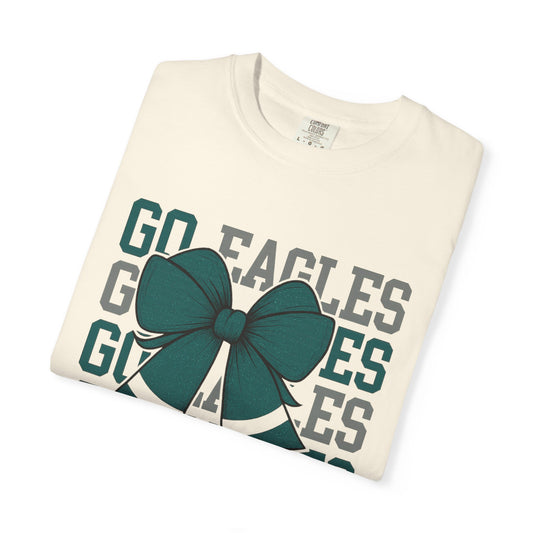 Cheerful Eagles T-Shirt, Unisex Sports Tee, Game Day Shirt, Football Fan Apparel, Gift for Sports Lovers