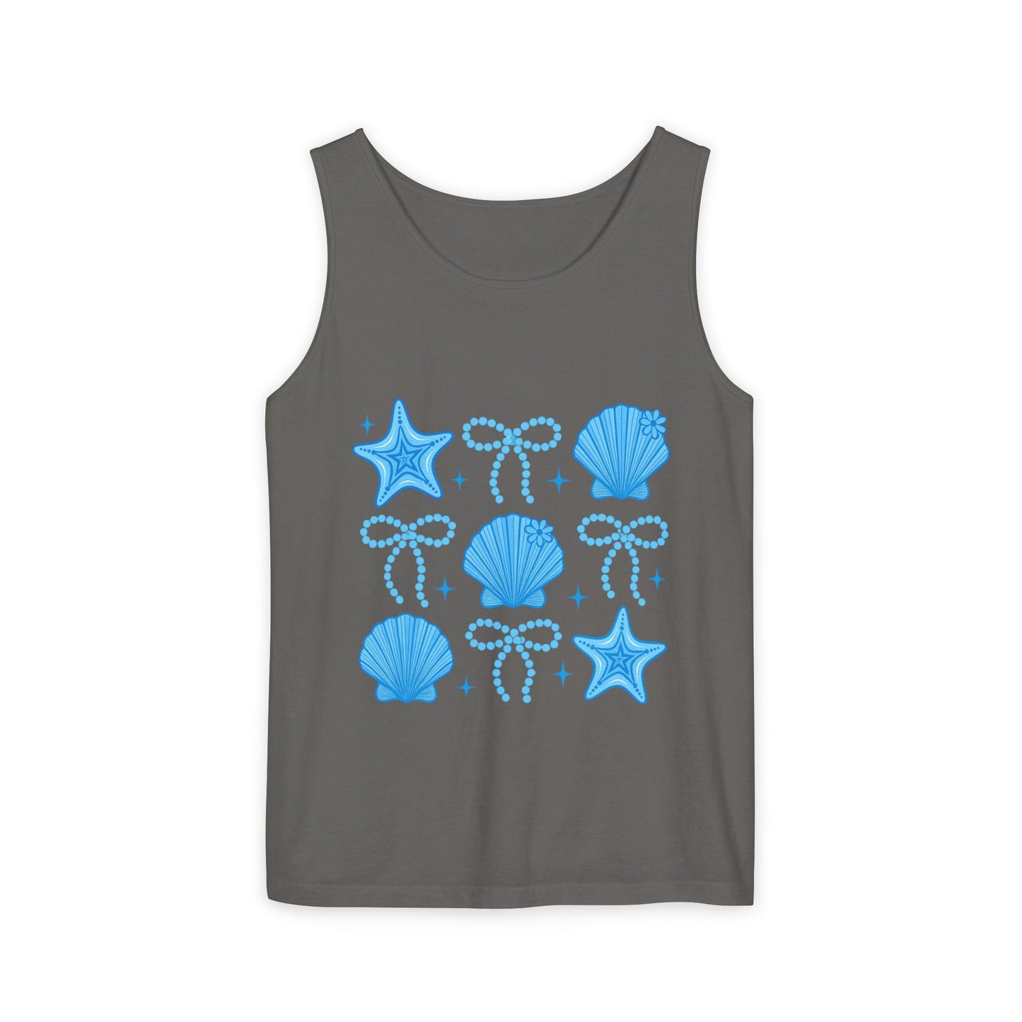 Pearls & Shells Comfort Colors Tank Top