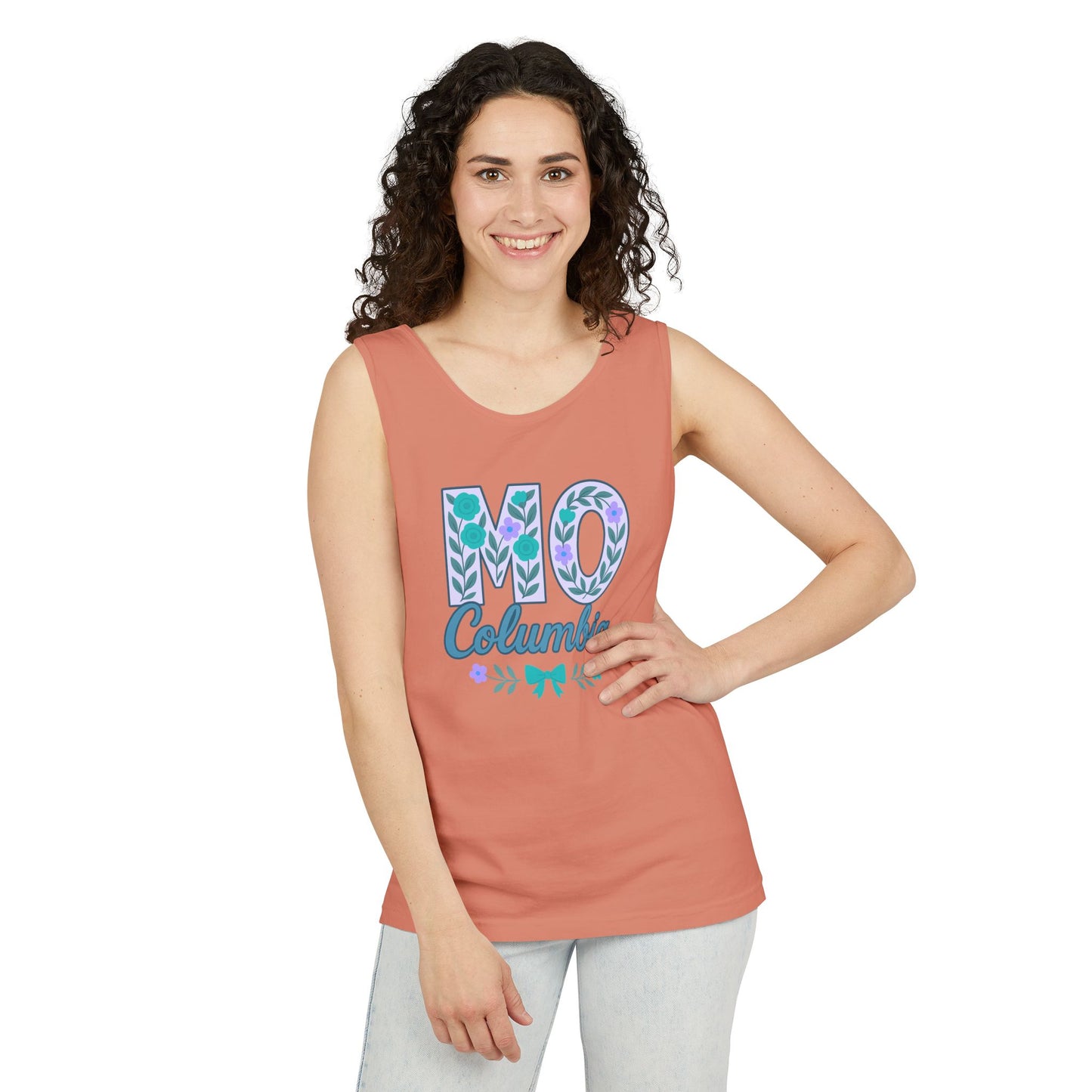 Missouri State Pride Tank Top, Unisex Summer Shirt, Columbia MO Graphic Tee, Comfort Colors, Graduation Gift