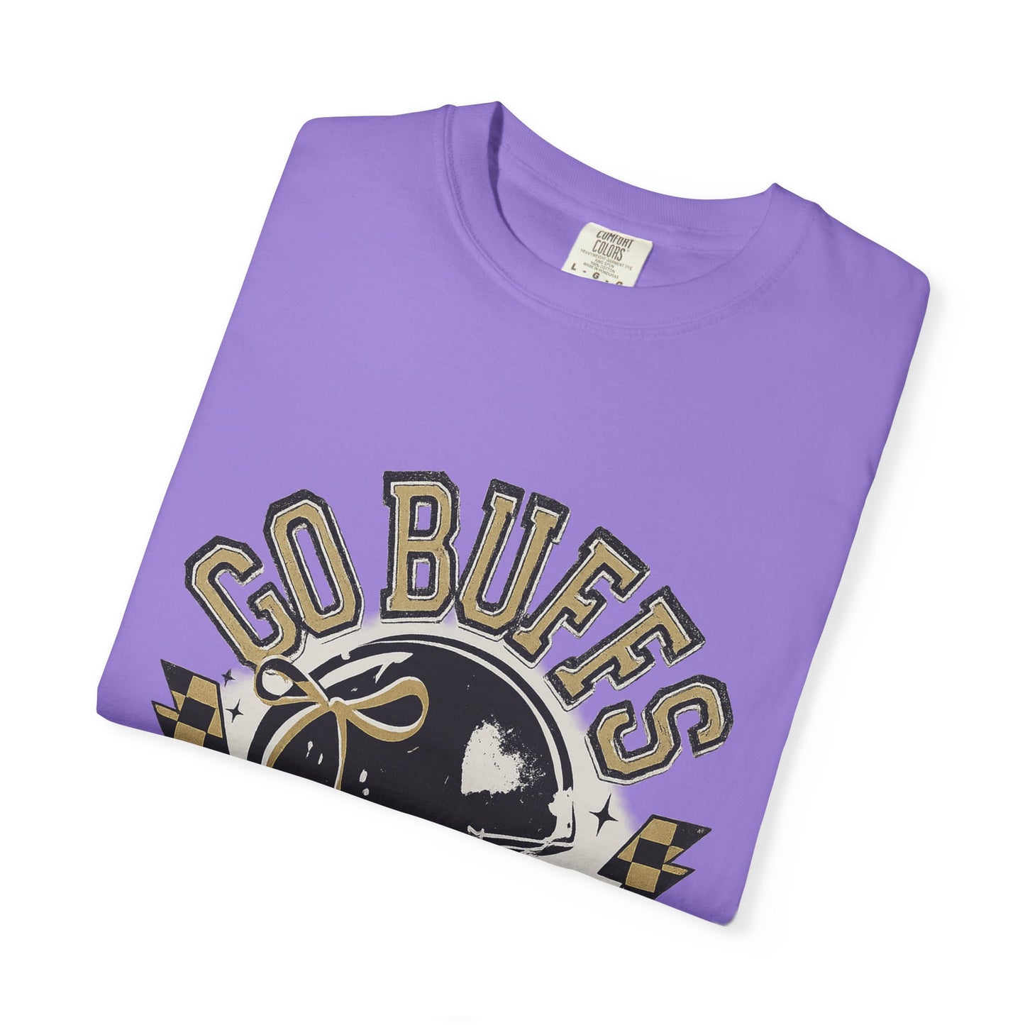 Vintage Sports Fan T-Shirt - Go Buffs Graphic Tee