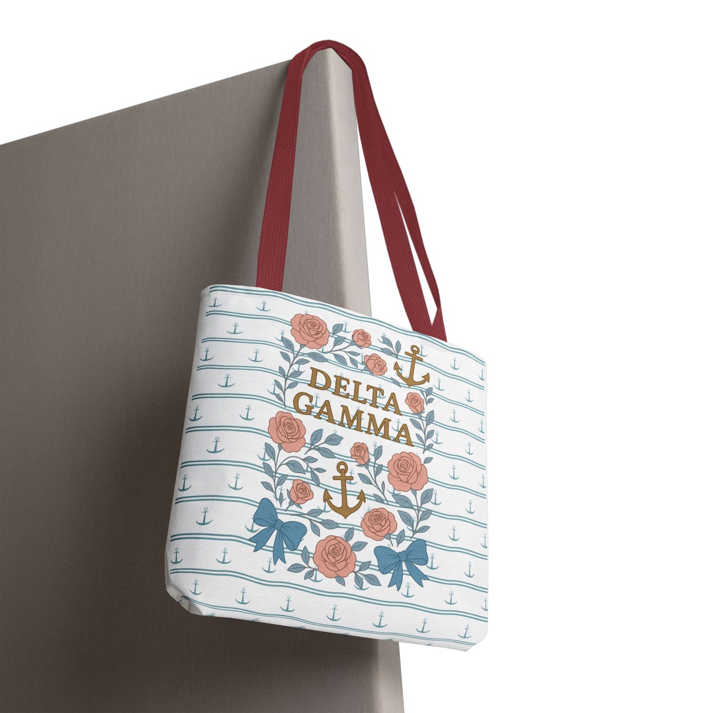 Floral Tote Bag - Delta Gamma Sisterhood Gift