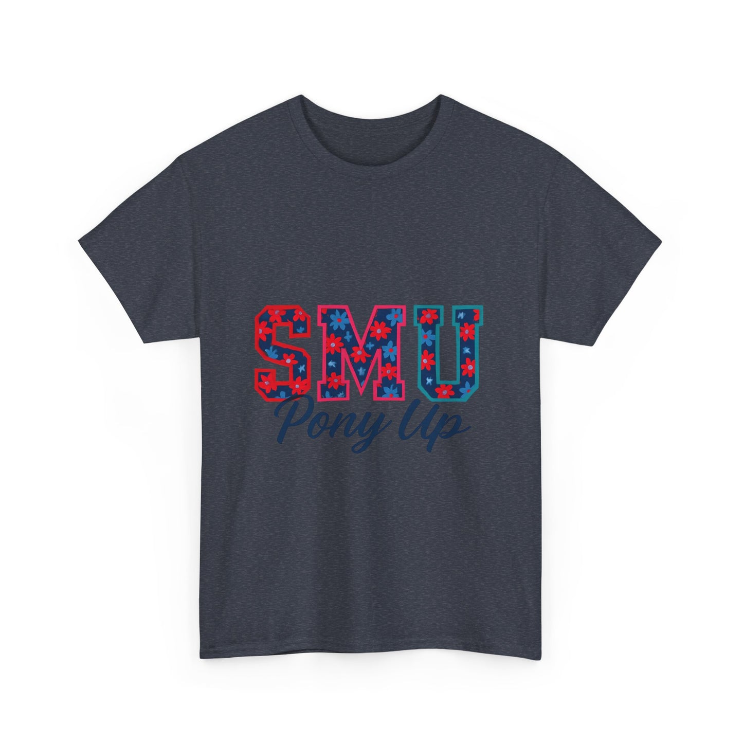 SMU Pony Up Unisex Heavy Cotton Tee, Casual Tees, College Apparel, Perfect Gift for Students, School Spirit Shirt, Comfortable Cotton [...]