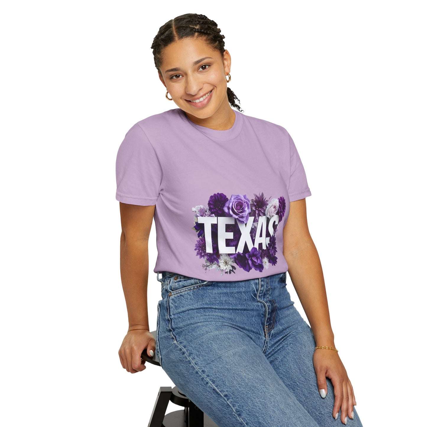 Texas Floral T-Shirt, Unisex Aesthetic Tee, Summer Outfit, Gift for Texan, Casual Style Shirt, Travel Souvenir Shirt