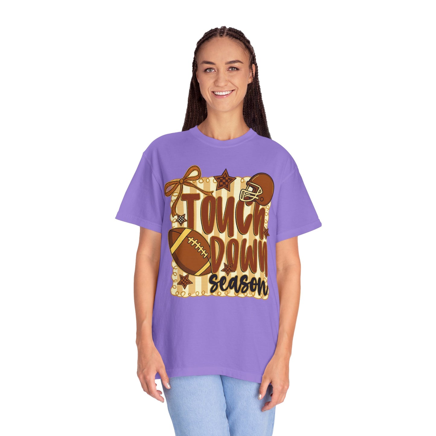Football T-Shirt | Touchdown Season Game Day Unisex Apparel