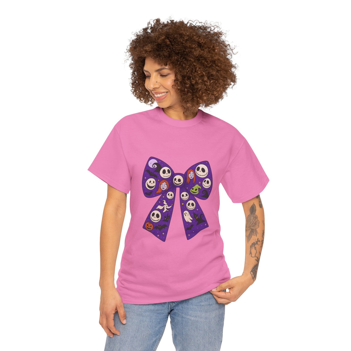 Halloween Themed Unisex Tee, Spooky T-Shirt, Cute Graphic Shirt, Gift for Halloween Lovers, Festive Casual Wear