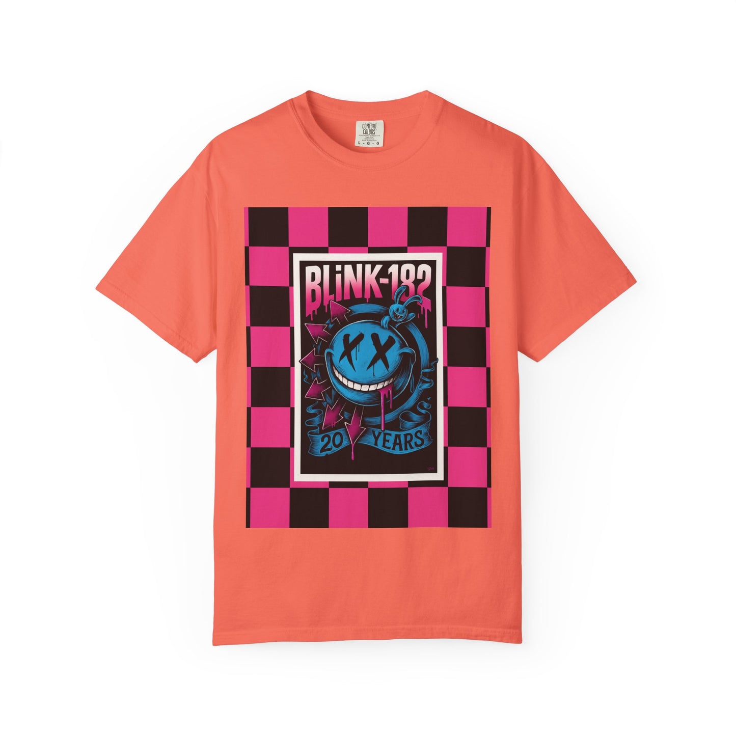 Blink-182 20 Years Unisex T-shirt, Music Tee, Vintage Graphic Shirt, Band Merch, Festival Wear, Concert Outfit