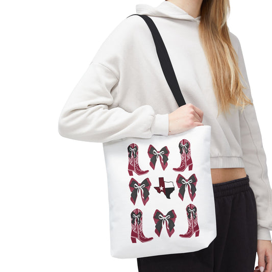 tx aggies game day tote bag, Texas Cowgirl Tote Bag, Western Style Bag, texas a&m fan gift, aggieland gift, texas game day, texas a&m alumni, graduation gift