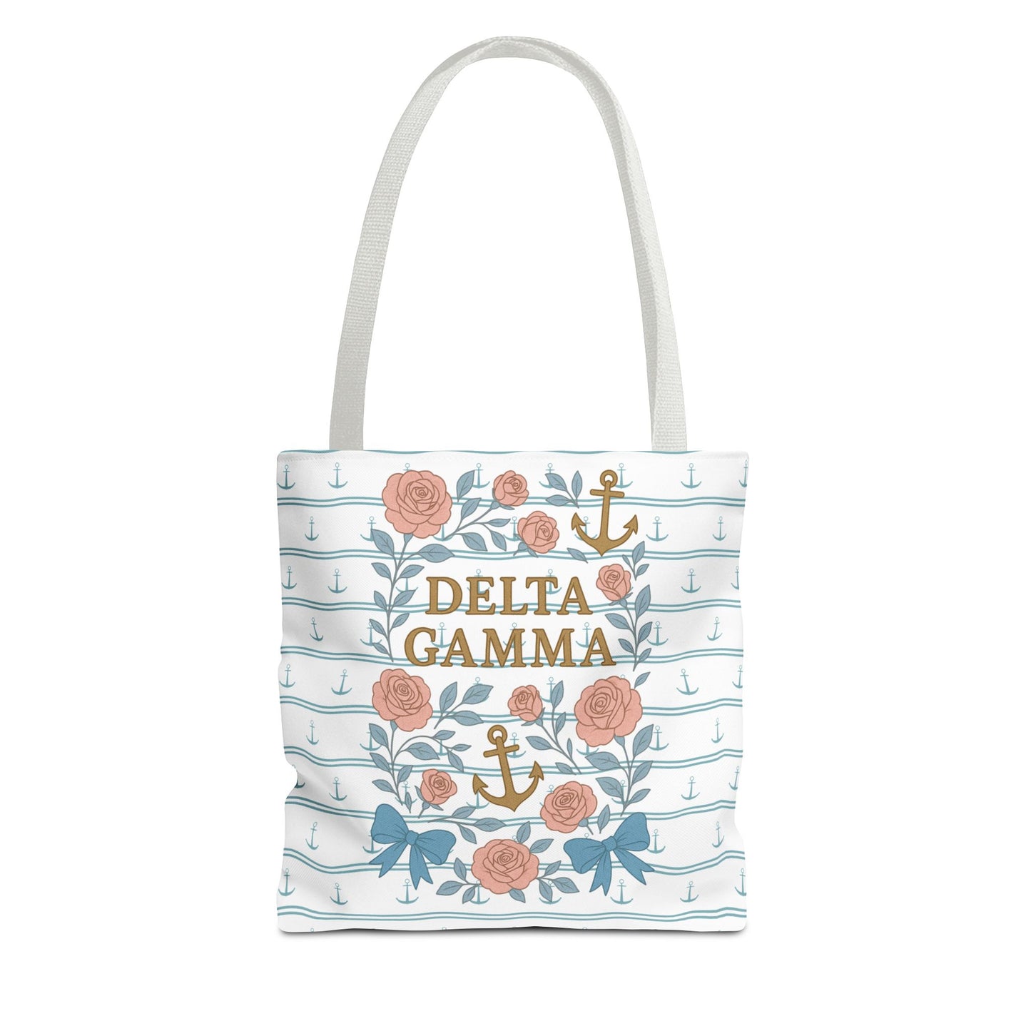 Floral Tote Bag - Delta Gamma Sisterhood Gift