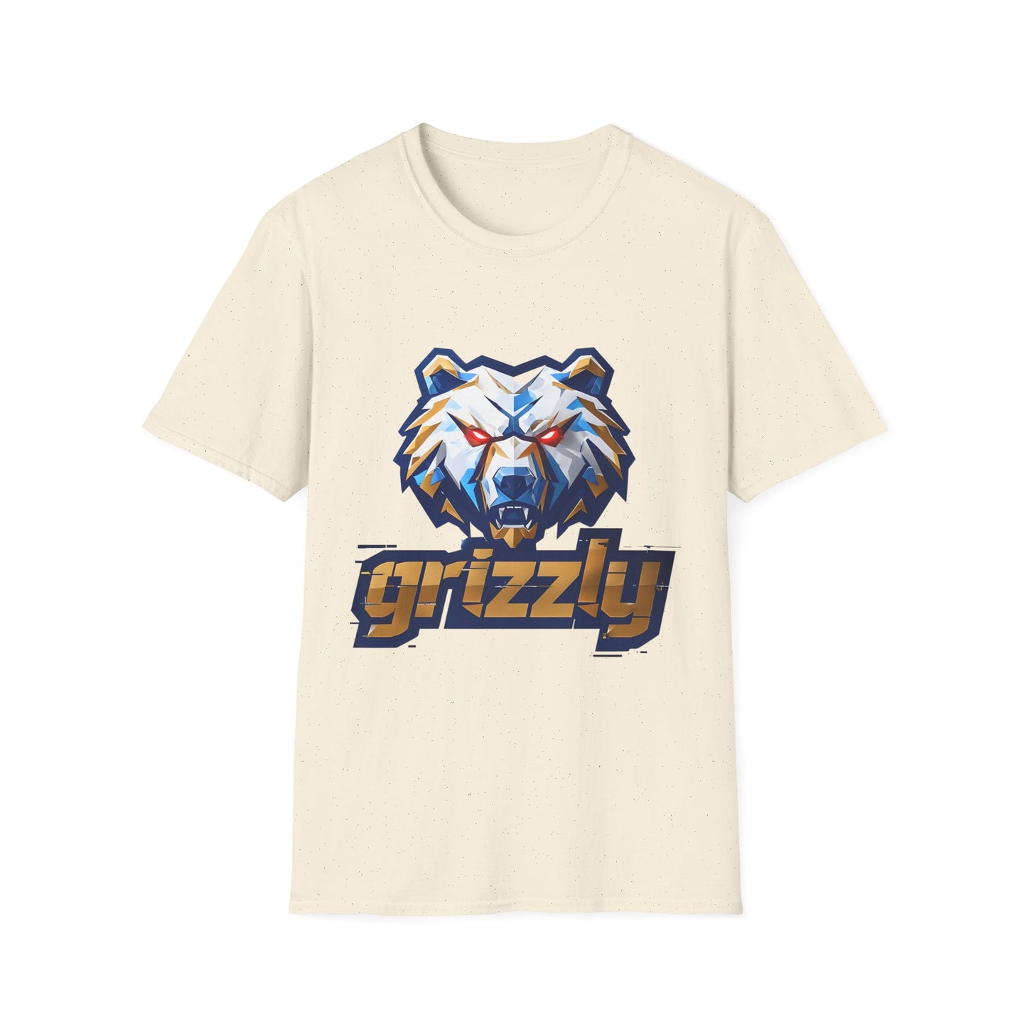 Grizzly Memphis Bear Graphic Tee, Unisex Softstyle T-Shirt, Memphis Basketball Fan, Memphis Grizz, 901, Go Grizz
