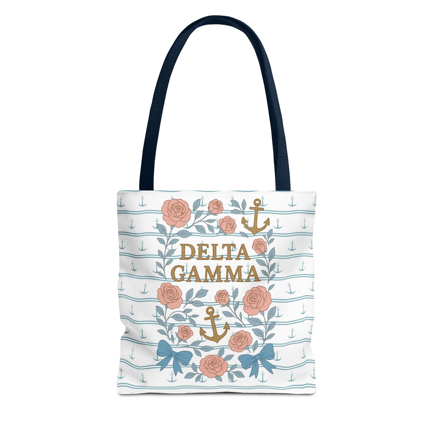 Floral Tote Bag - Delta Gamma Sisterhood Gift