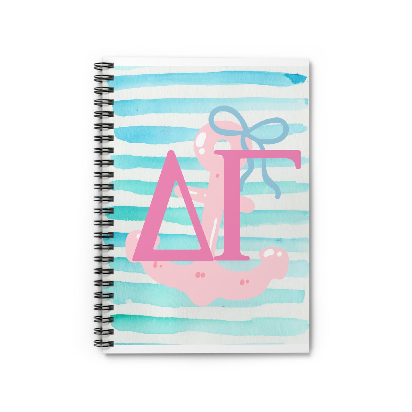 DG Anchor-Custom Ruled Notebook, Delta Gamma