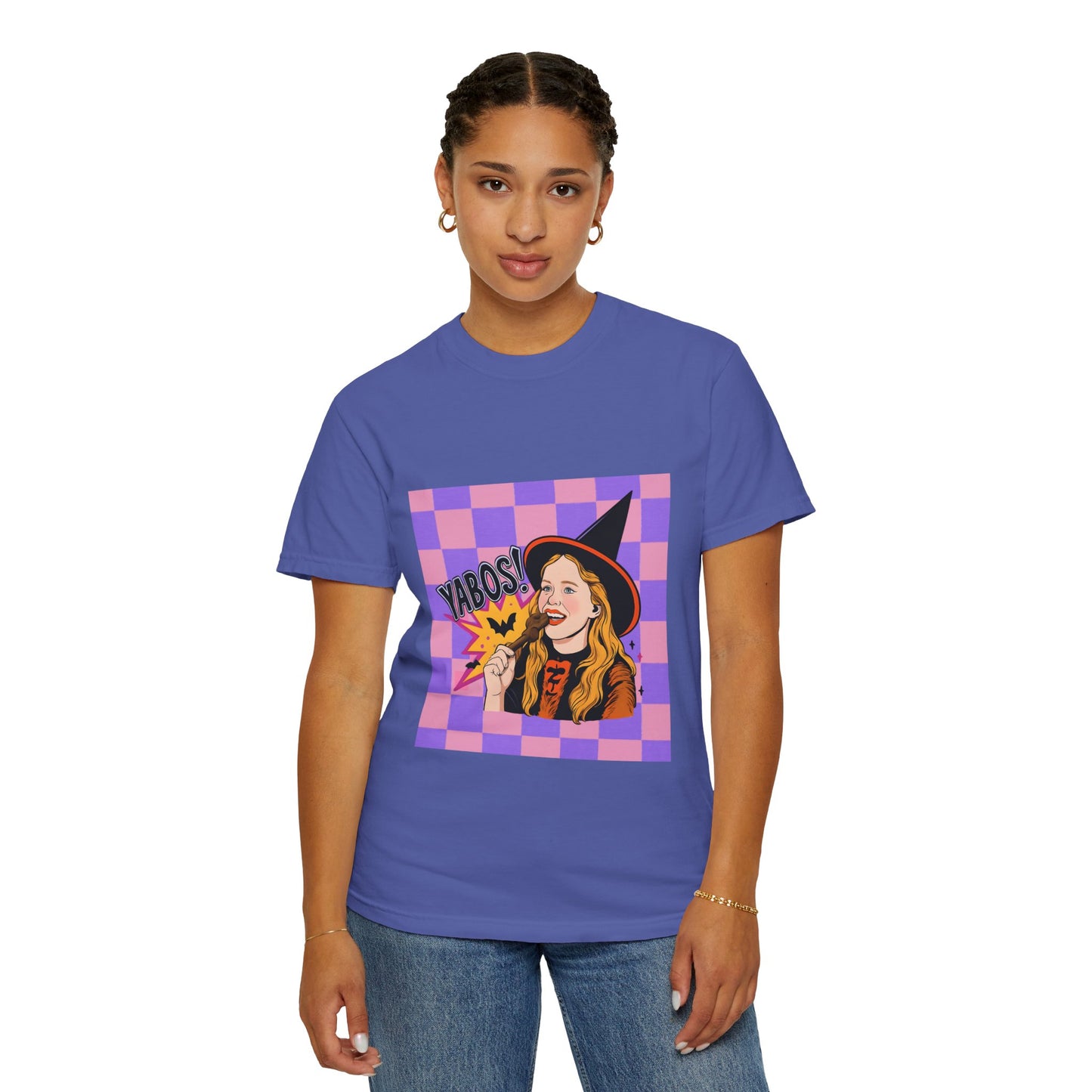 Witchy Vibes T-shirt - Yabos Graphic Tee, Cute Halloween Shirt, Unisex Funny Costume Top, October Celebration Attire, Gift for Witch Lovers