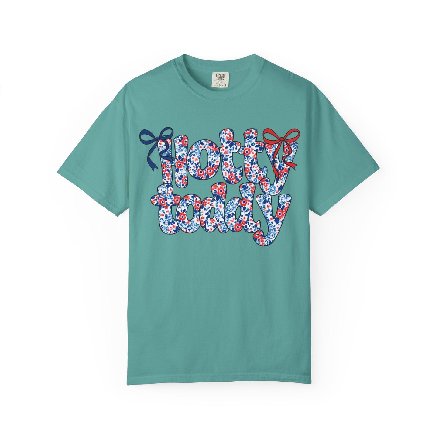 Floral Hotty Toddy Coquette Bow T-Shirt