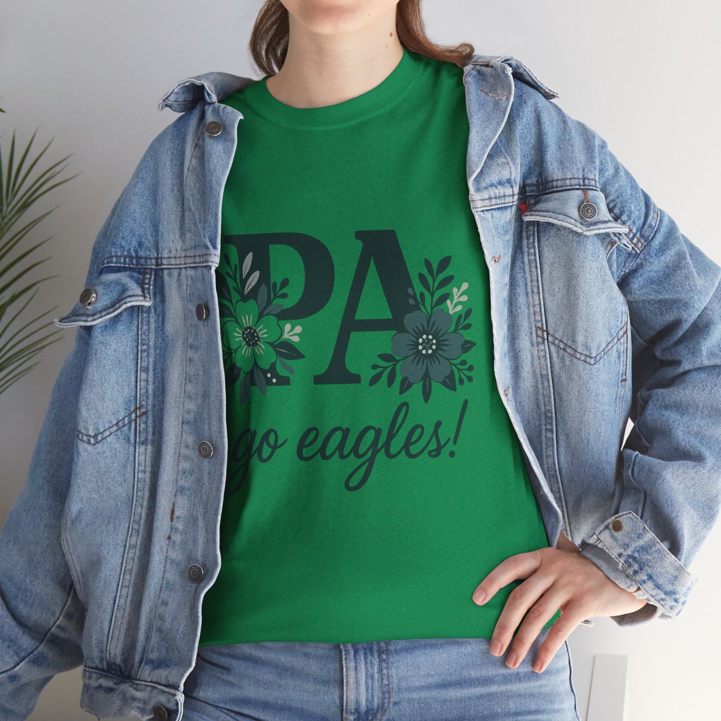 Floral PA Eagles Tee