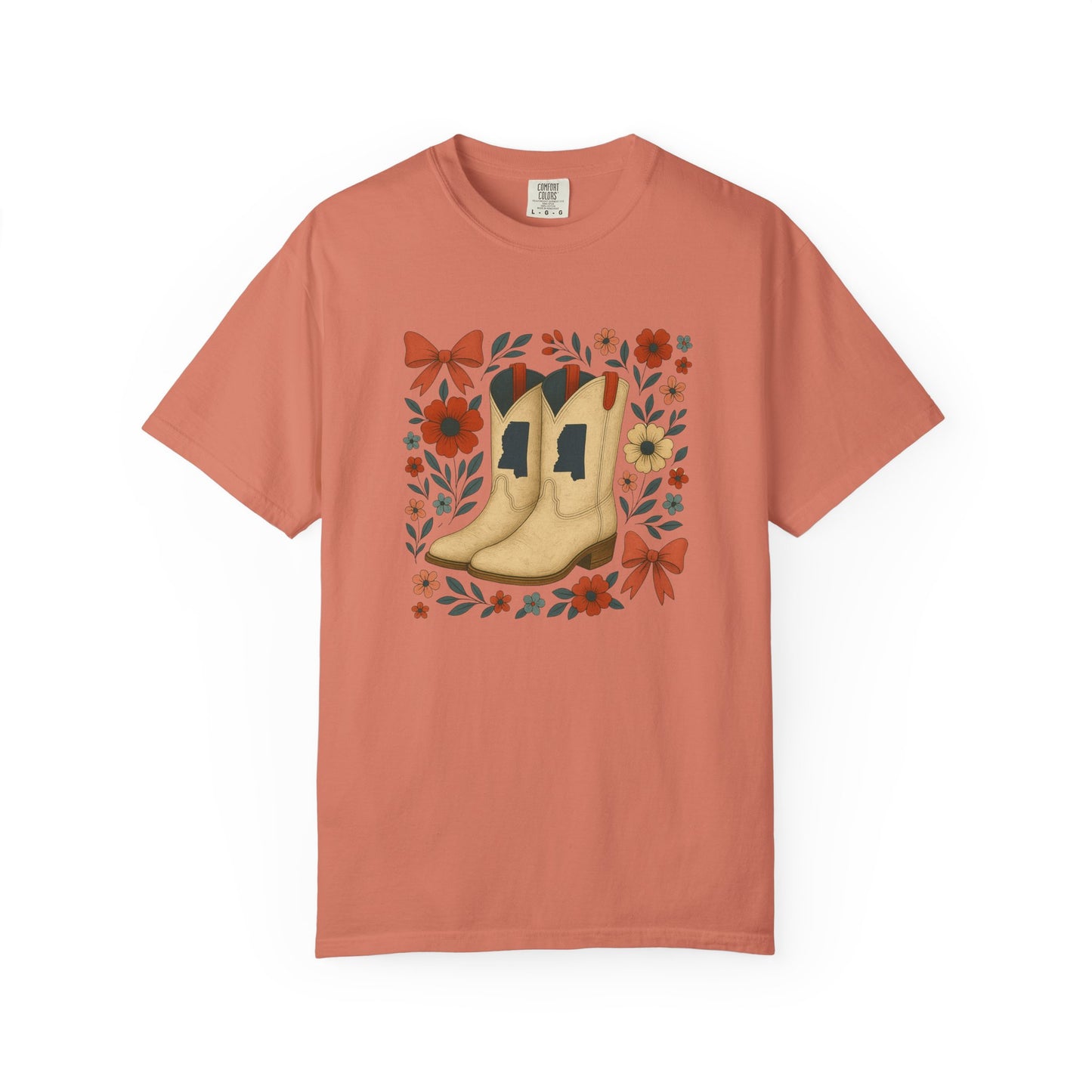 Mississippi Coquette Bow Unisex Tee - Ole Miss Fan Gift