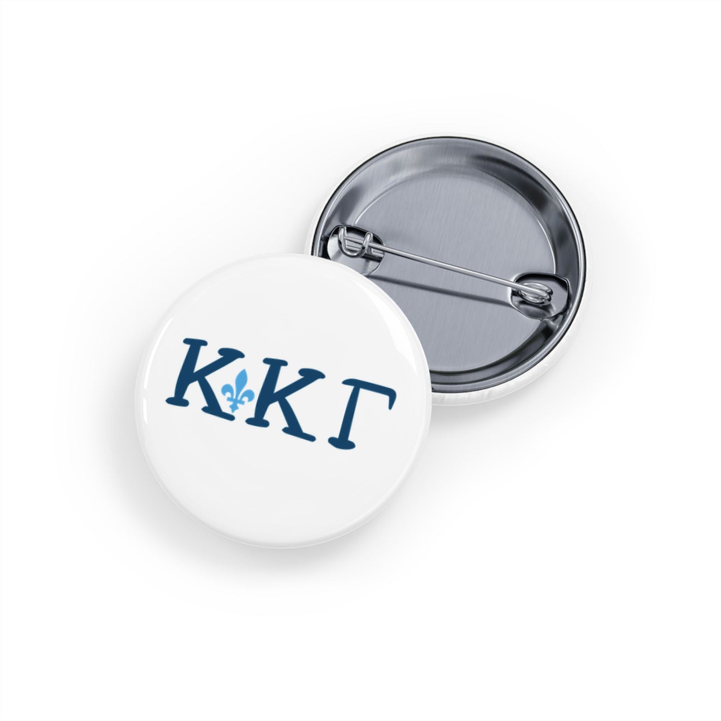 Kappa Kappa Gamma Round Pins, Sorority Badge, Enamel Button, College Gifts, Greek Life Accessories