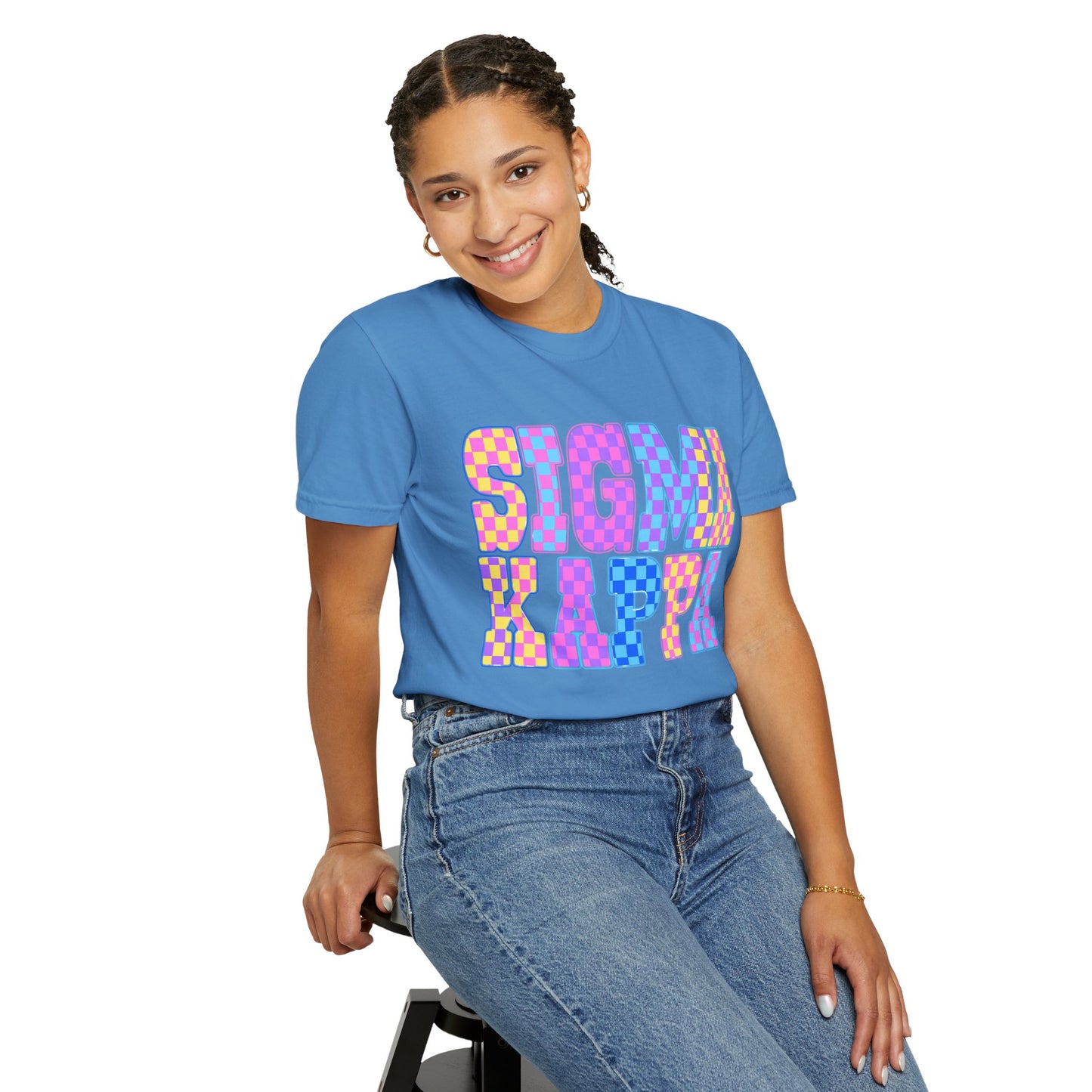 Colorful SigmaKappa T-Shirt - Unisex Garment-Dyed