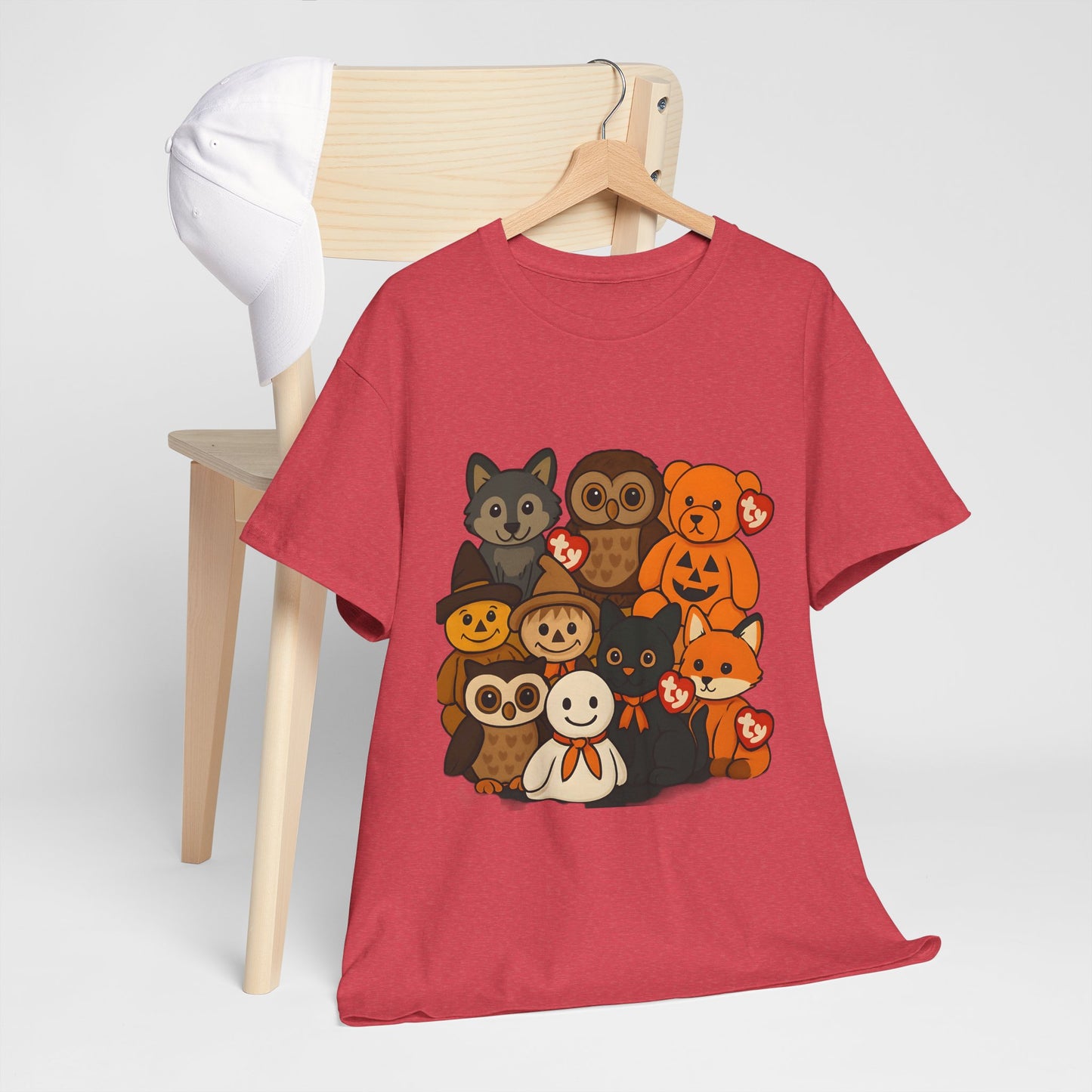 Halloween Unisex Tee - Ty Beanie Babies Design