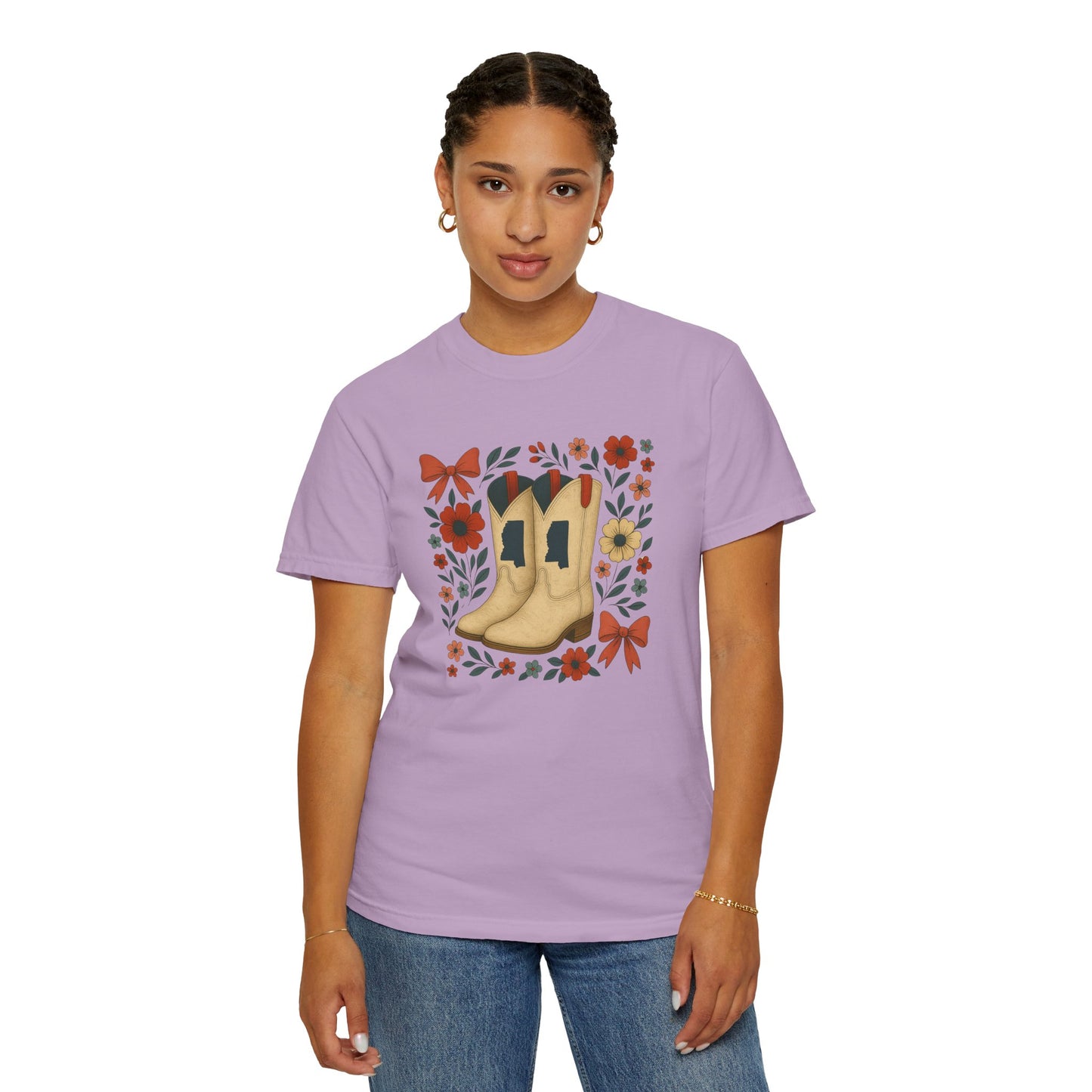 Mississippi Coquette Bow Unisex Tee - Ole Miss Fan Gift