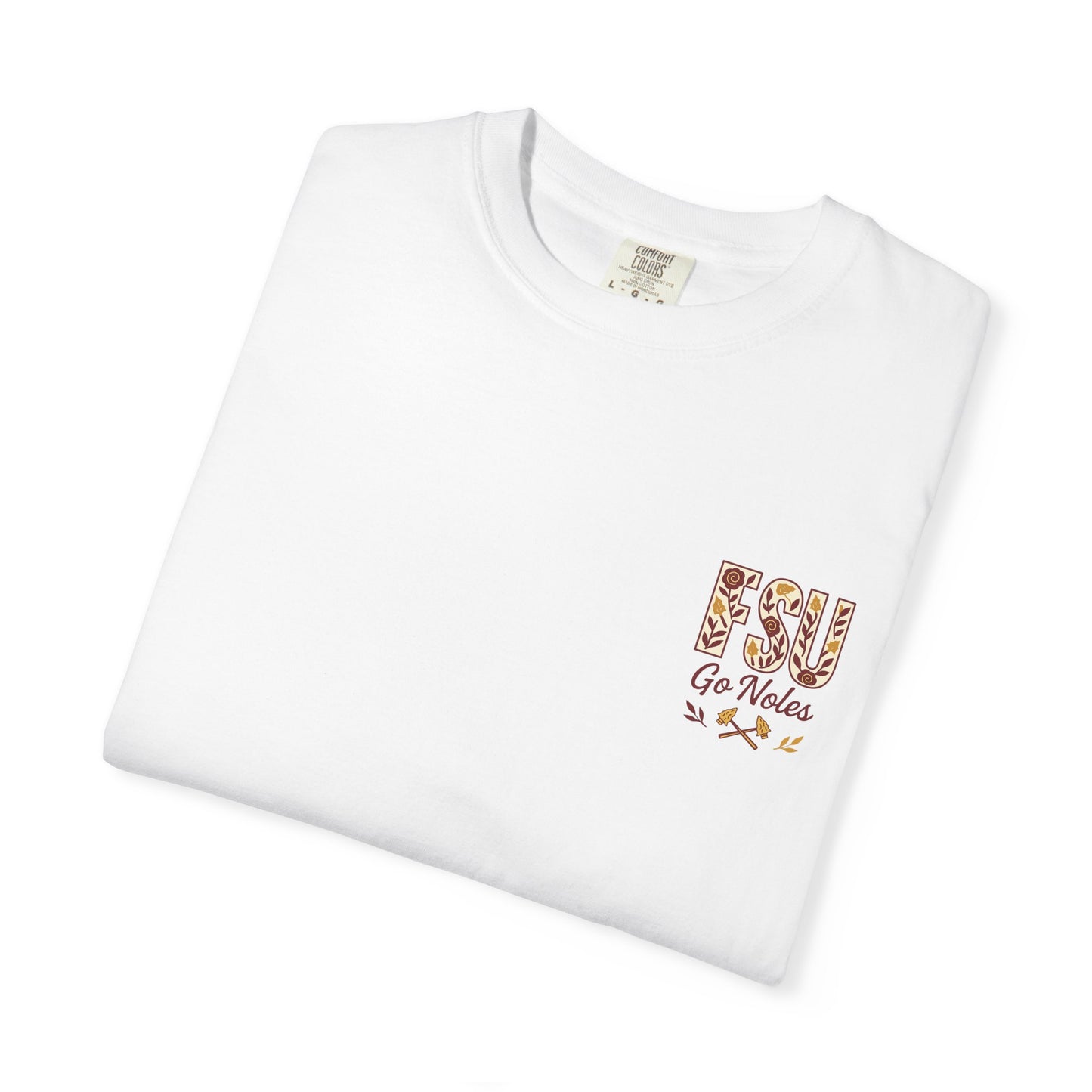 Tomahawk Nation T-Shirt, Unisex College Football Tees, Garment-Dyed Fan Apparel, Go Noles Spirit Wear, Game Day Outfit