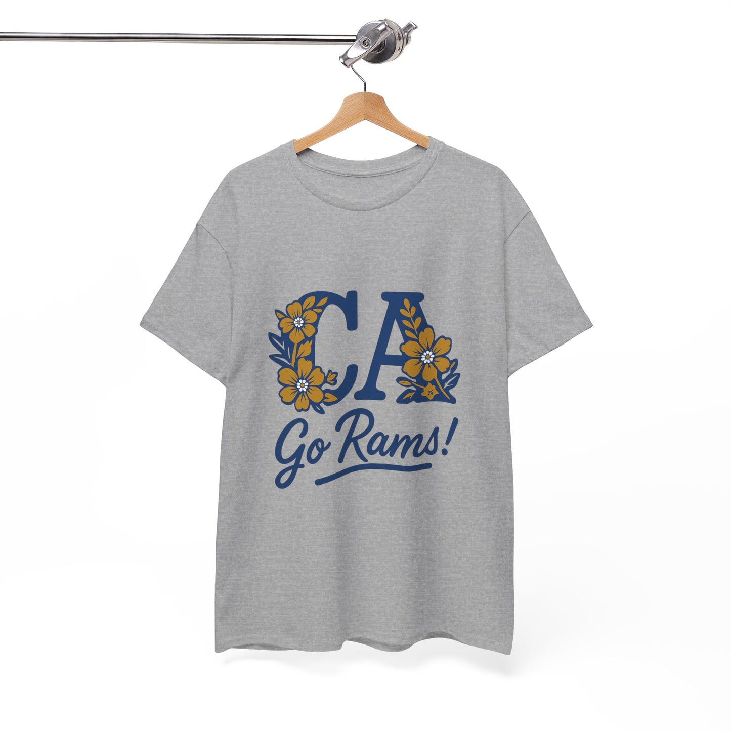 CA Rams Floral Tee