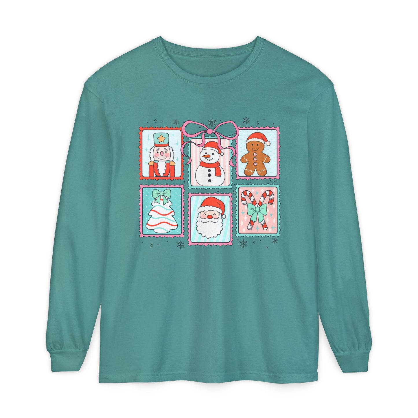 Festive Holiday Long Sleeve T-Shirt