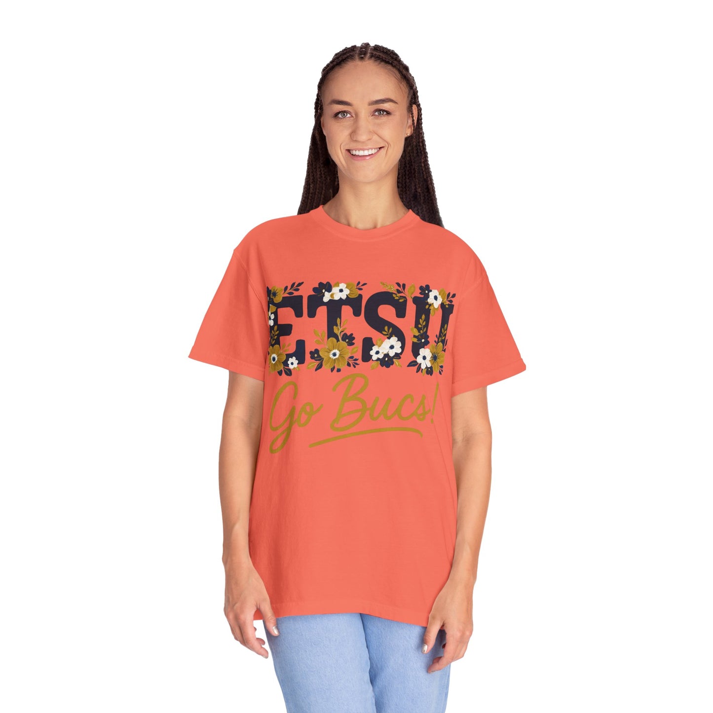 Floral Go Bucs Unisex T-shirt - College Apparel