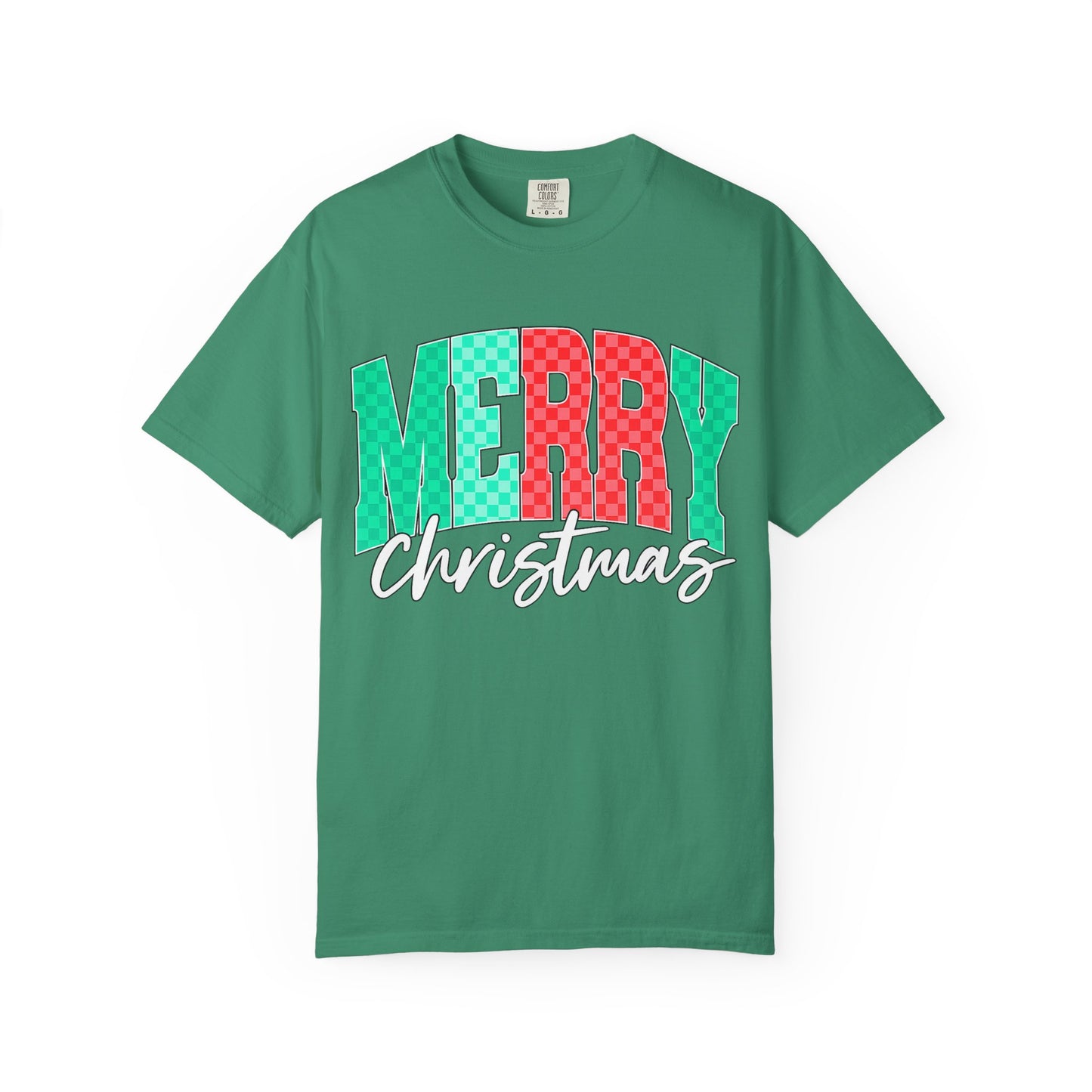 Merry Christmas Unisex Garment-Dyed T-Shirt
