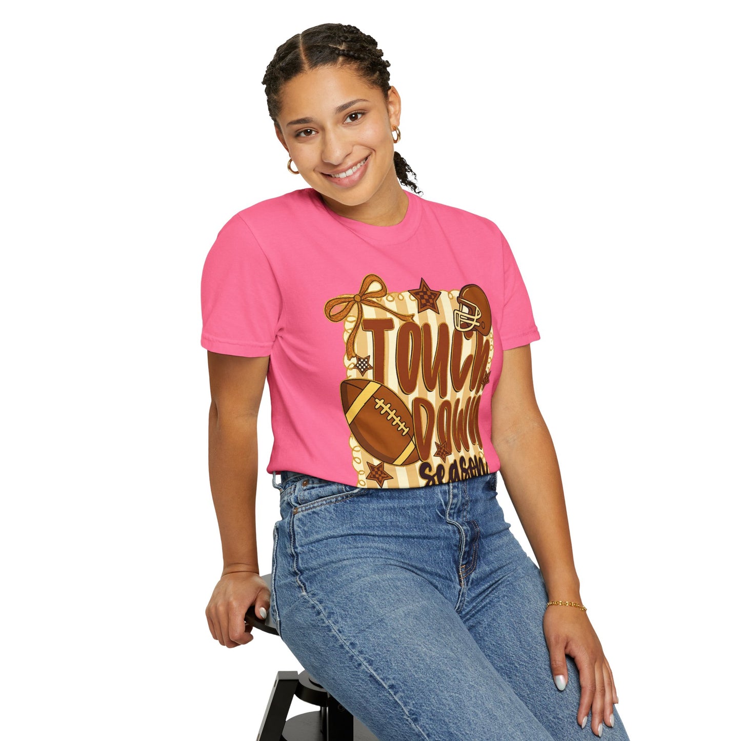 Football T-Shirt | Touchdown Season Game Day Unisex Apparel