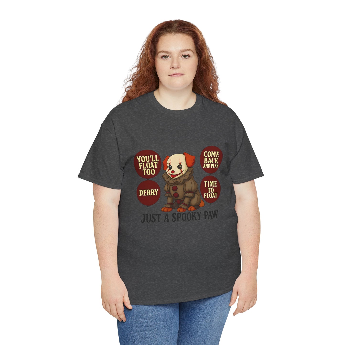 Spooky Dog Tee Clown Pup Pennywise