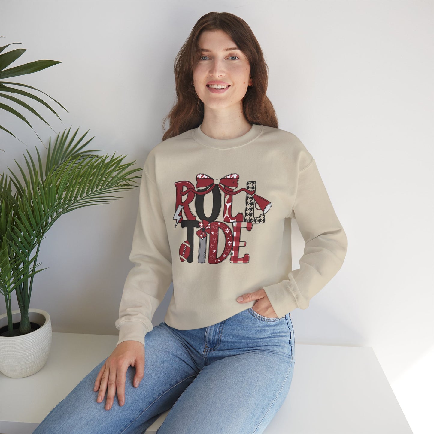 Alabama Sweatshirt: Roll Tide Unisex Sweatshirt for College Fans