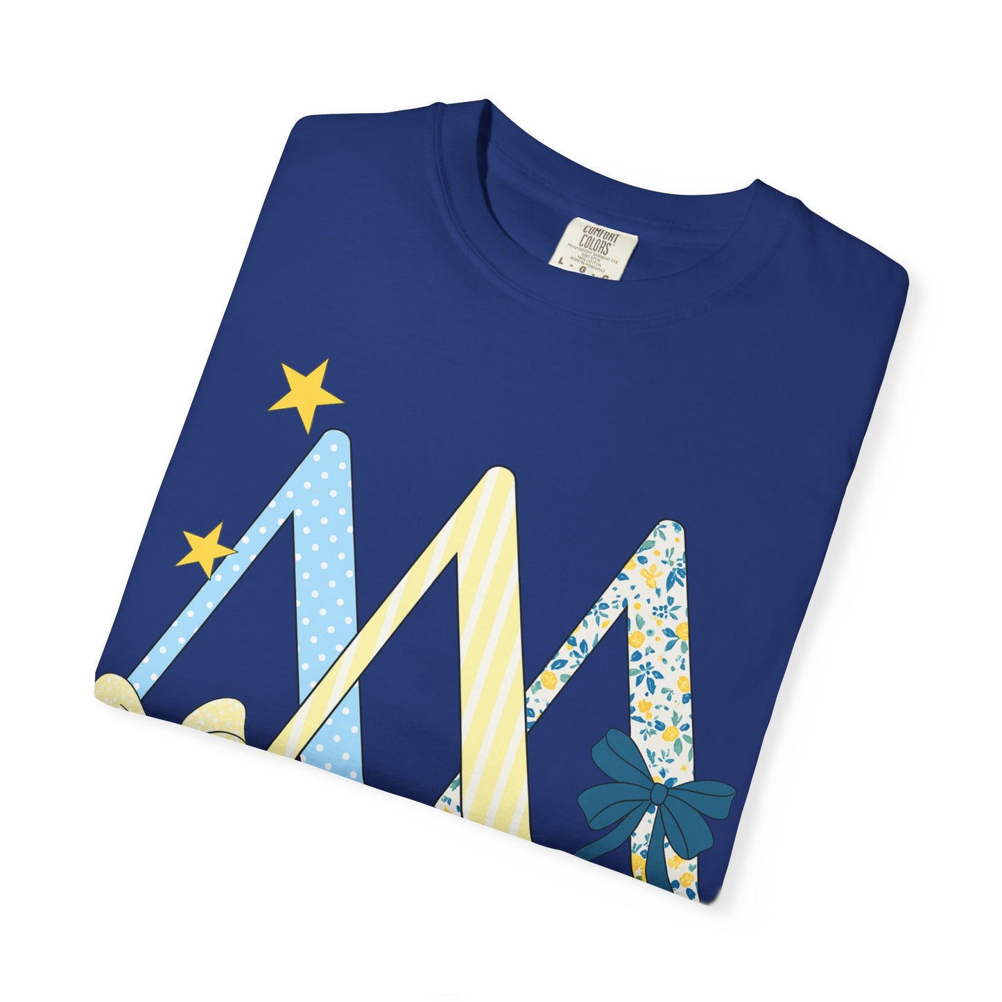 Whimsical yellow and blue Graphic T-Shirt