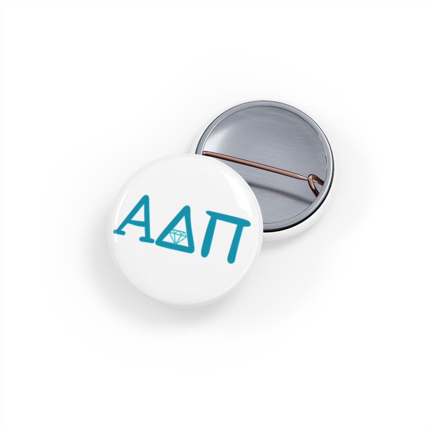 ADPi Custom Round Pins for Fraternity & Sorority | Enamel Badges, College Gear, Gift for Students, Party Favors, Accessory Pins