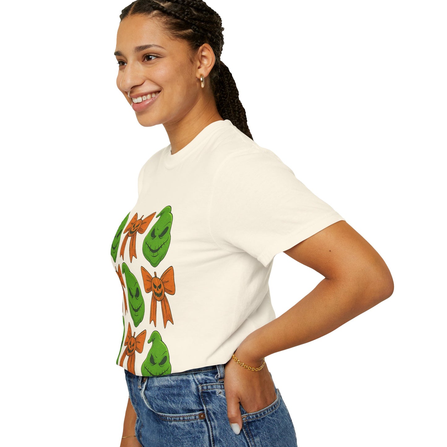 Oogie Boogie Holiday T-Shirt | Fun Gift for Christmas, Unisex Cotton Tee, Festive Apparel, Grinch Lovers, Green Character Design