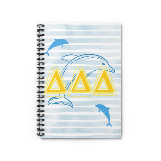 DDD Spiral Notebook - Greek Life Sorority Gift