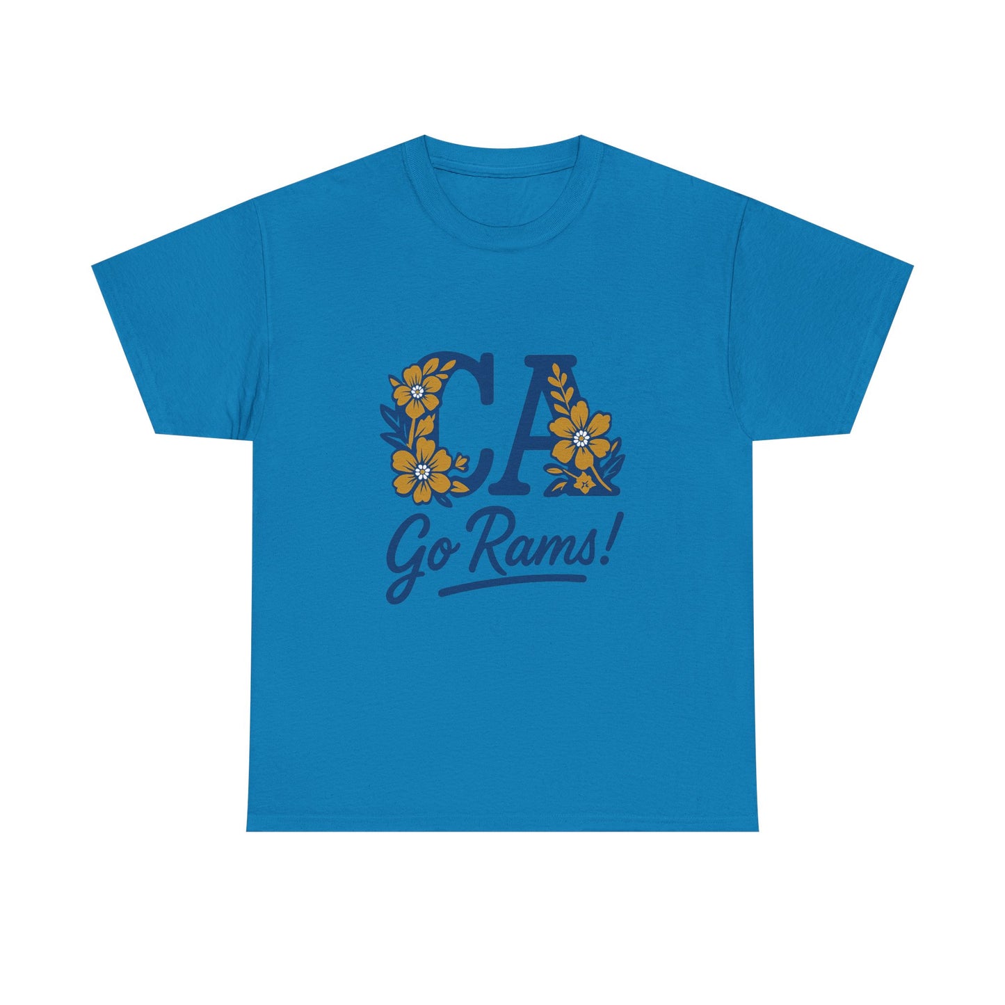CA Rams Floral Tee