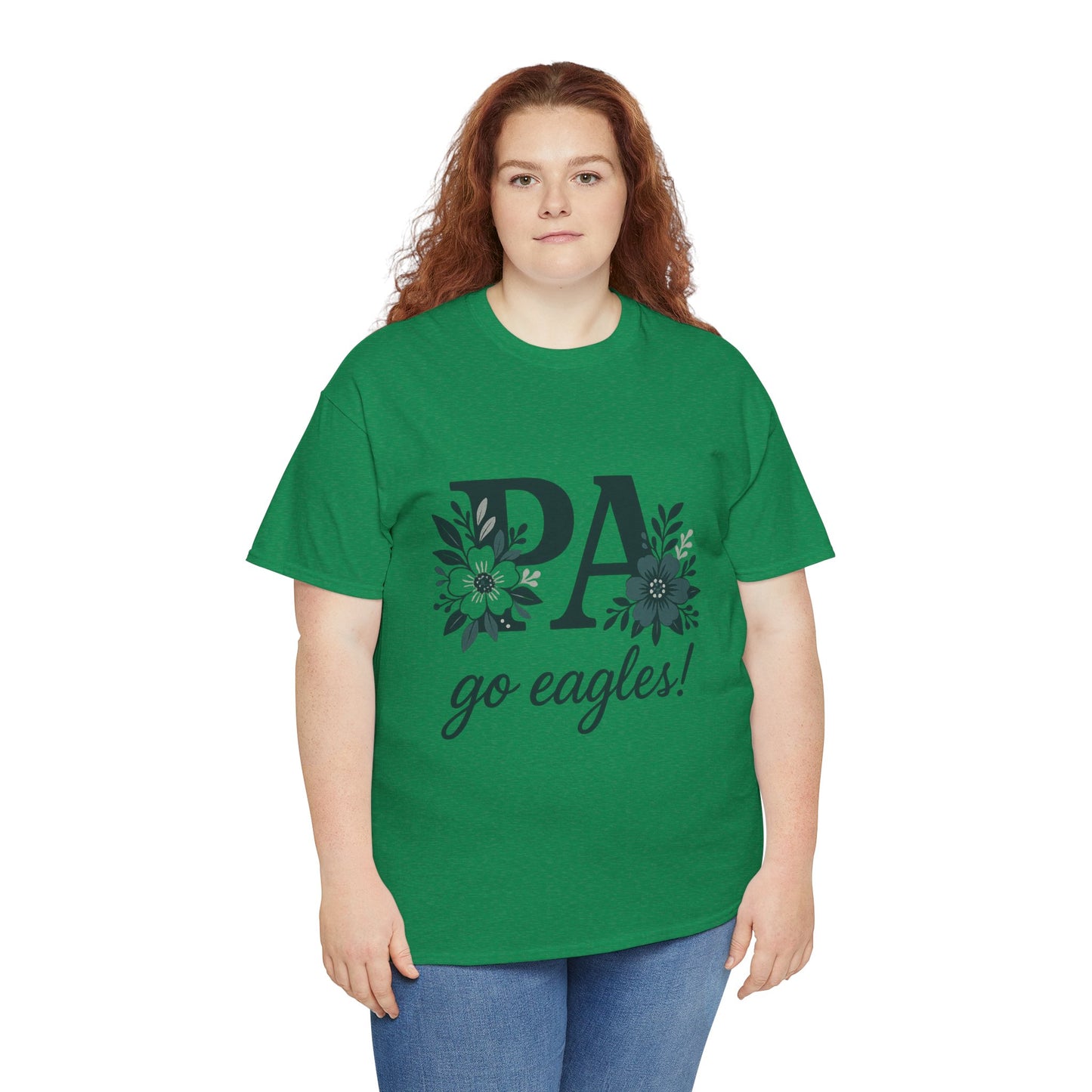 Floral PA Eagles Tee