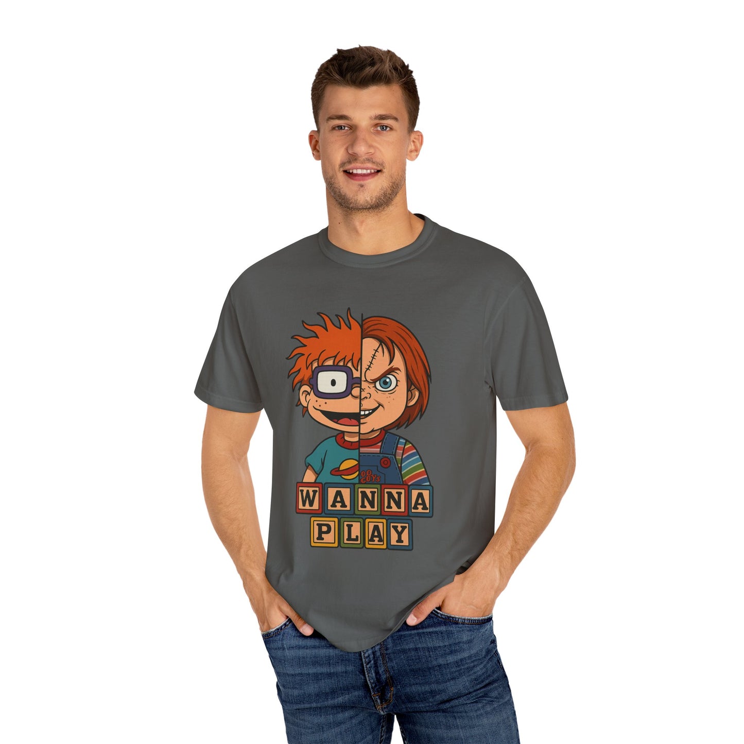 Two Faced Halloween Chucky-Inspired Unisex T-Shirt