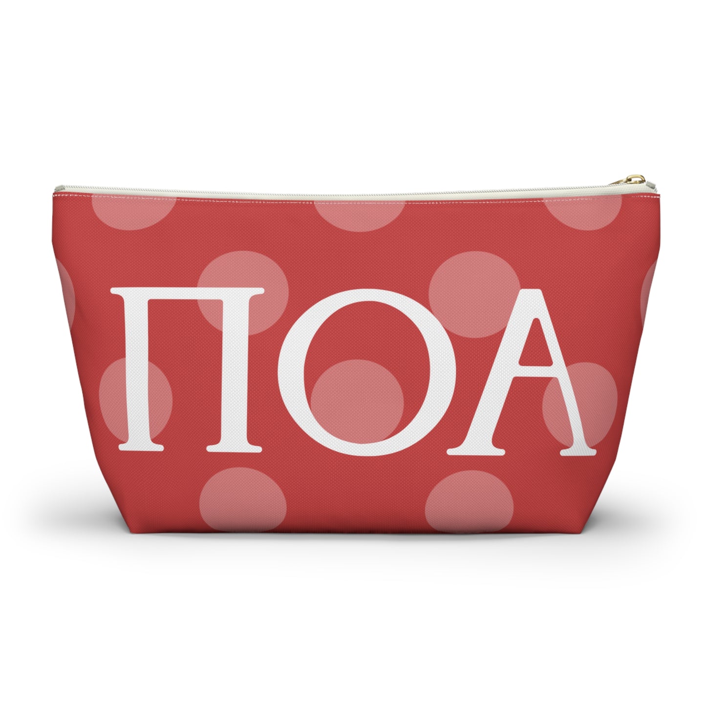 AOPI Chic Accessory Pouch, Personalized Makeup Bag, Fun Pencil Case, Stylish Travel Organizer, Unique Gift Idea, Sorority or College Essentials