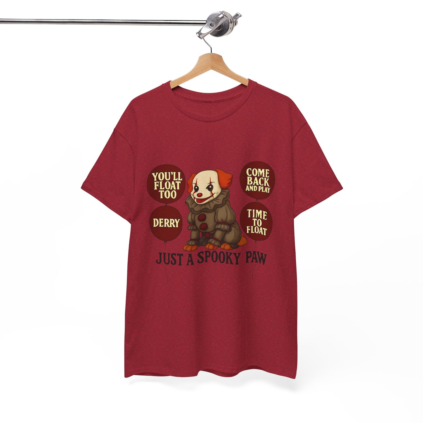 Spooky Dog Tee Clown Pup Pennywise